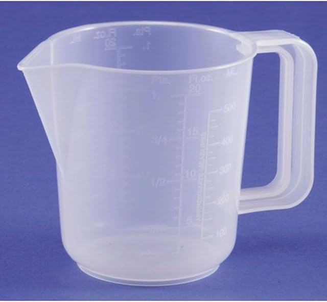 Whitefurze Measuring Jug 1 Pint-H01S01, White, One Size