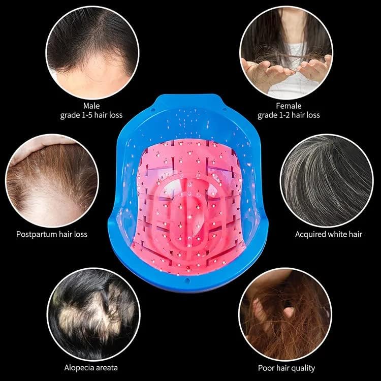 Image of AS-Biomeds LH80 Laser Helmet: Advanced Hair Growth System for Effective Hair Loss Therapy