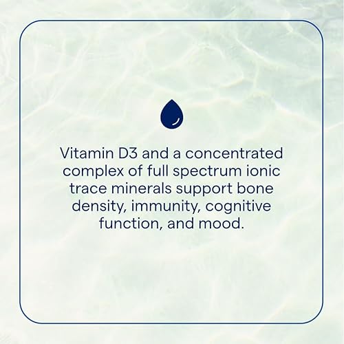 Miniatura 5 de Trace Minerals Vitamina D3 líquida | 126 mcg (5000 UI) D3 con espectro completo de Trace Minerals iónico | Absorción rápida, alta potencia | Sabor