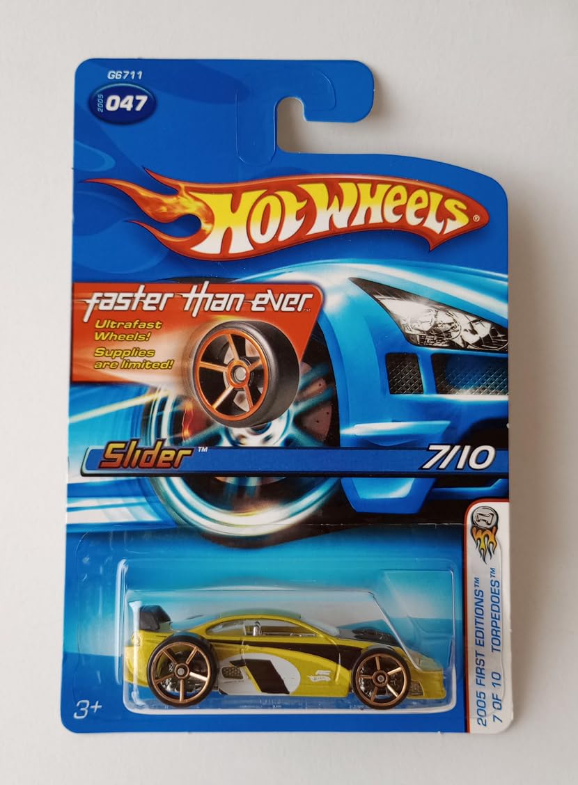 希少品！ ☆ホットウィール☆2005年Kマート限定品　即購入可 Amazon | ホットウィール スライダー SLIDER Torpedoes 047 2005 First