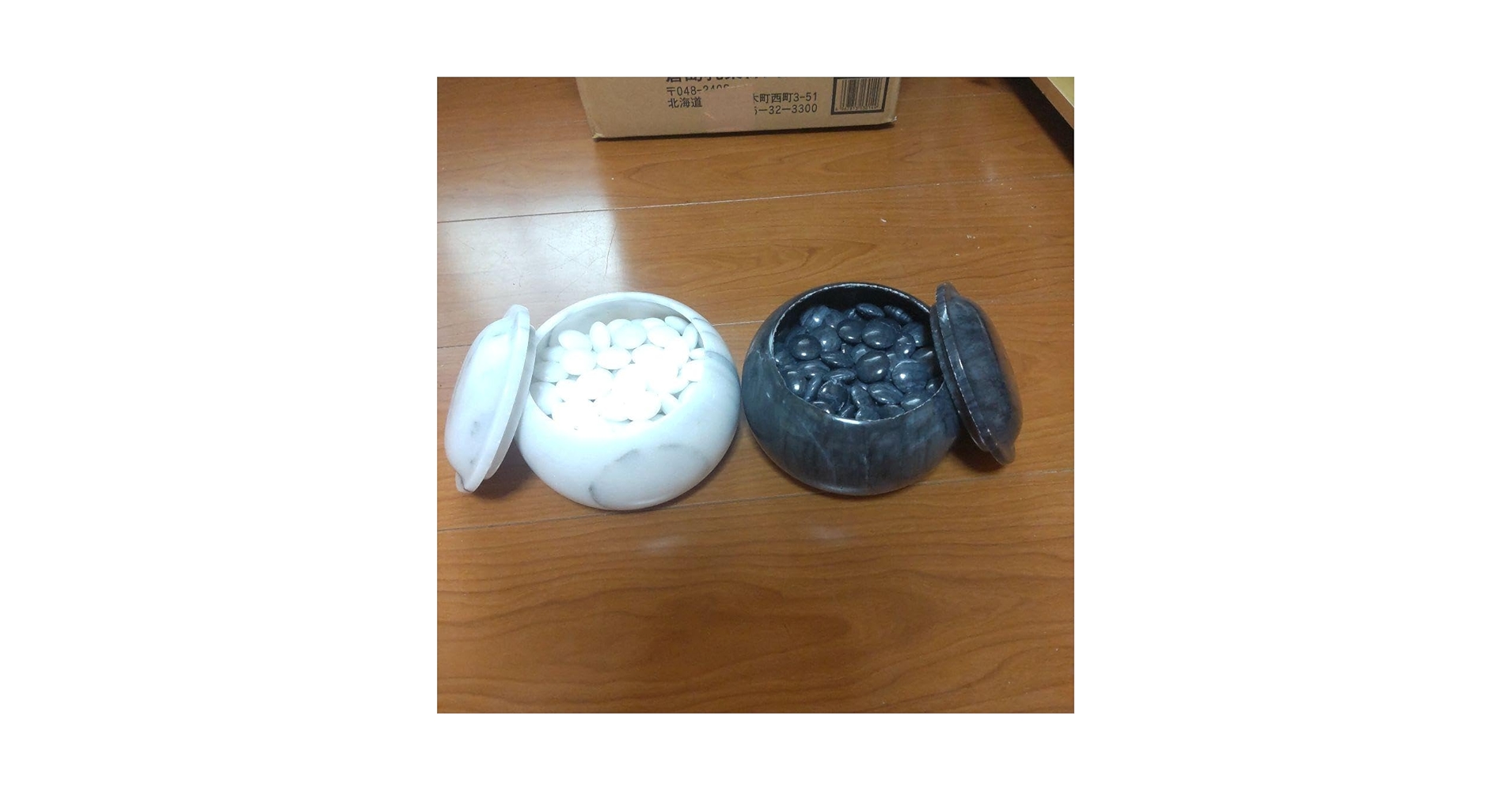 Amazon | 天然大理石碁石 天然大理石碁笥 珍品 | 囲碁 | おもちゃ Amazon | 天然大理石碁石 天然大理石碁笥 珍品 | 囲碁 | おもちゃ