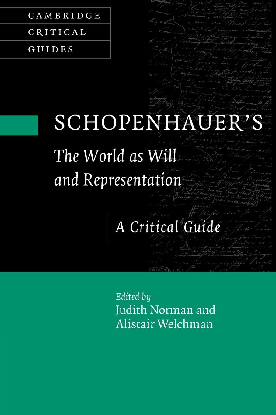 Schopenhauer's 'The World as Will and Representation' - 9781108725705