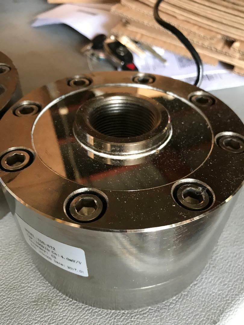 MNM Scales Compression Load Cell 10,000 LB, LPD-CT-10k, Low Profile Disk Sensor