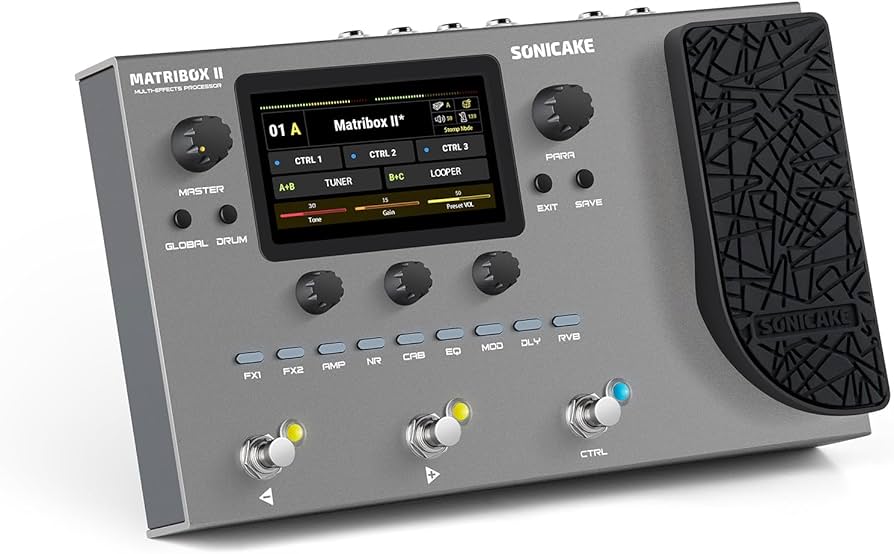 ほぼ未使用 Sonicake Matribox II Pro マルチエフェクター Amazon.com: SONICAKE Matribox II - Multi Effects Processor