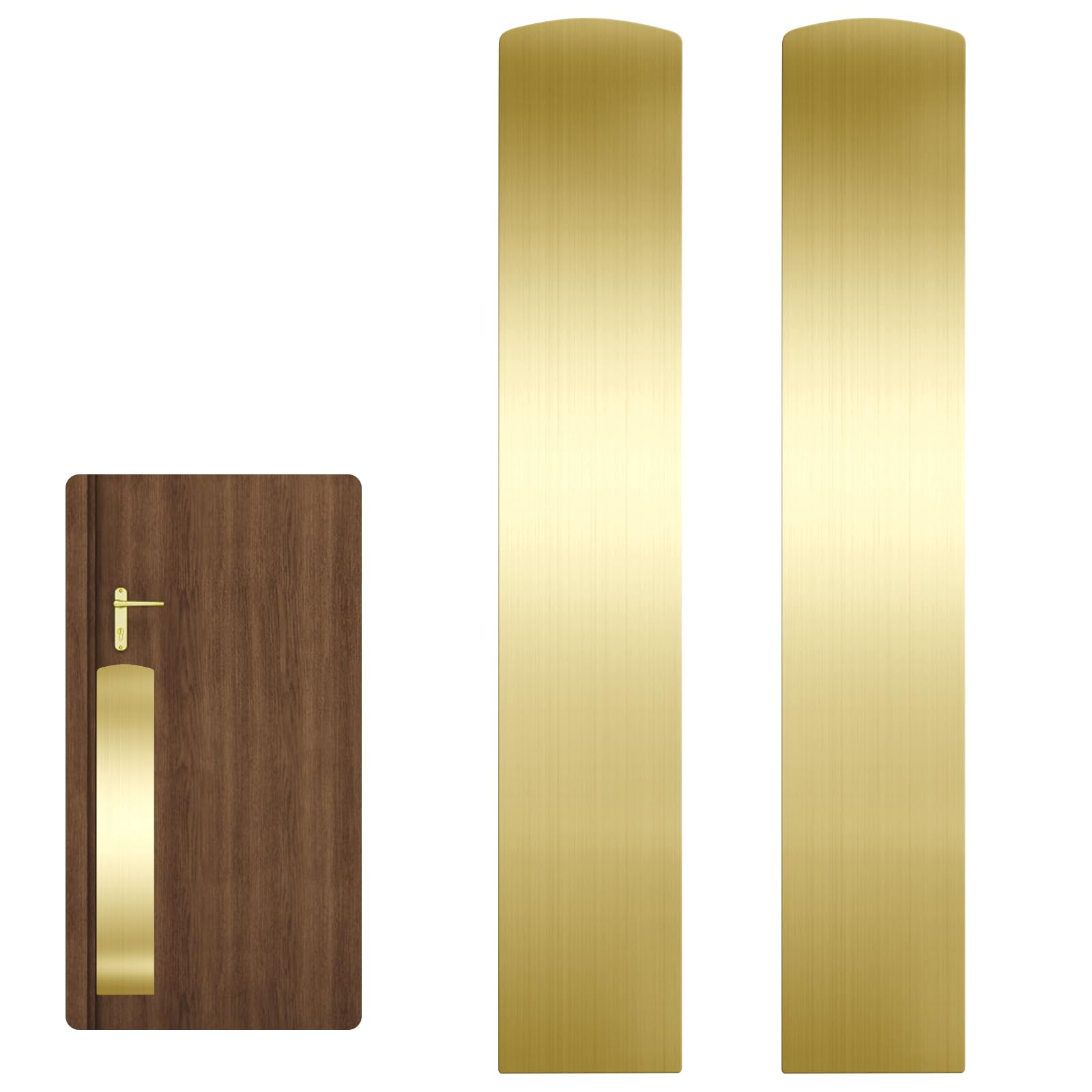 Sanbege Brushed Gold Scratch Protection Plate