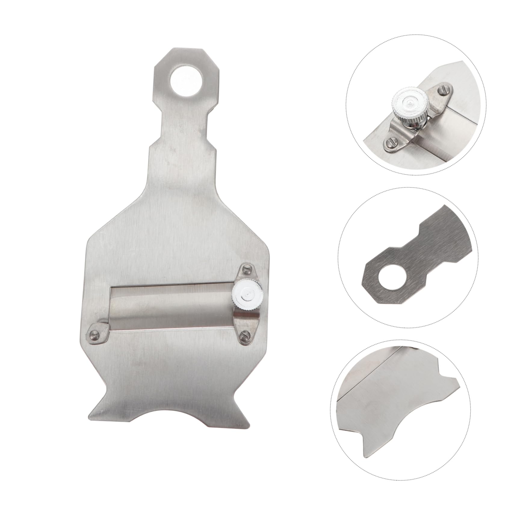 ABOOFAN Metal Truffle Shaver Cheese Slicer Chocolate Grater Kitchen Gadget for Truffles Garlic and Cheese Straight Edge Design