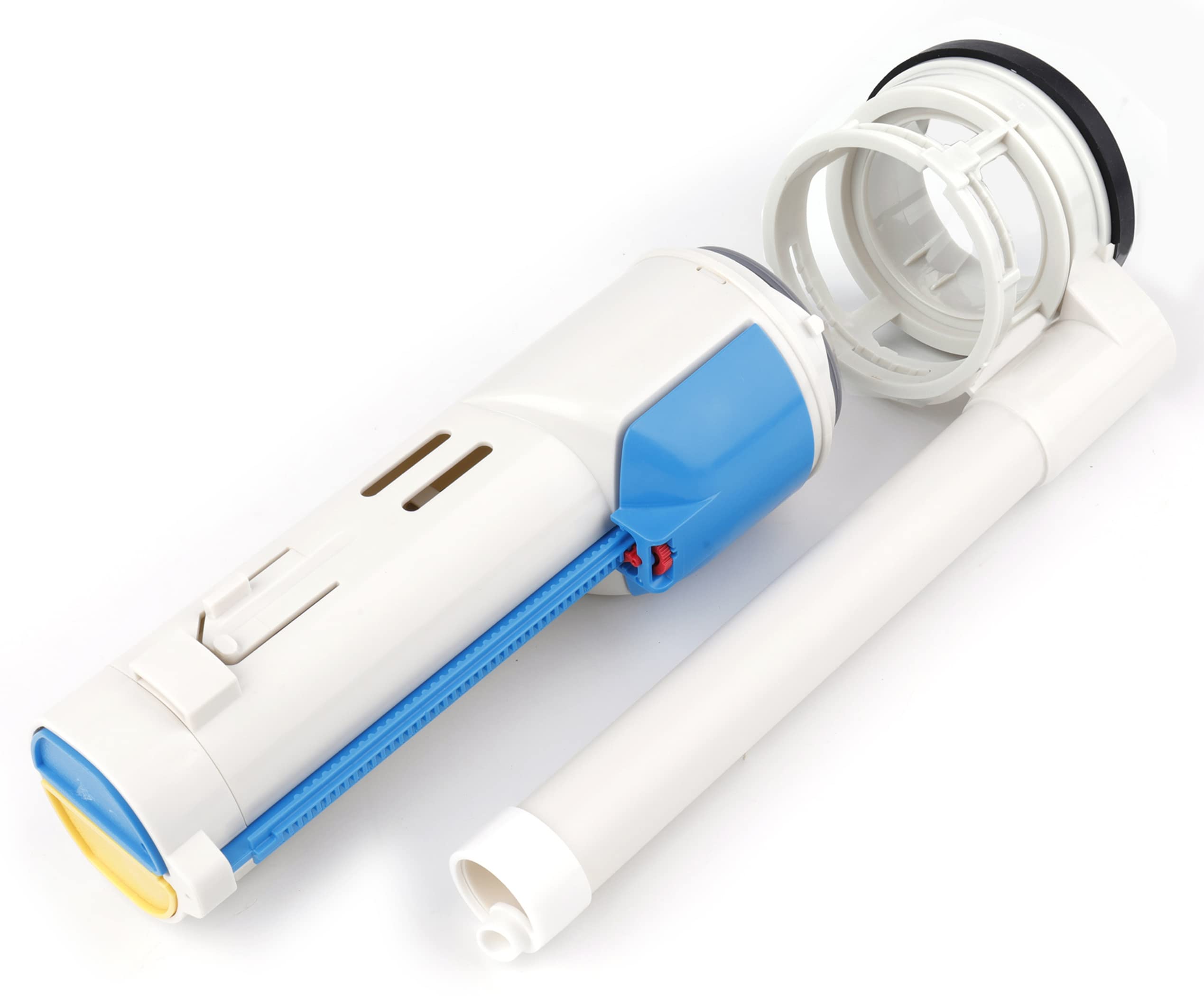 Kit de reparación de válvulas de descarga de inodoro de 2 pulgadas, kit de repuesto de válvula de descarga doble para inodoro de dos piezas con botón superior compatible con TOTO THU435/THU224 (10.8