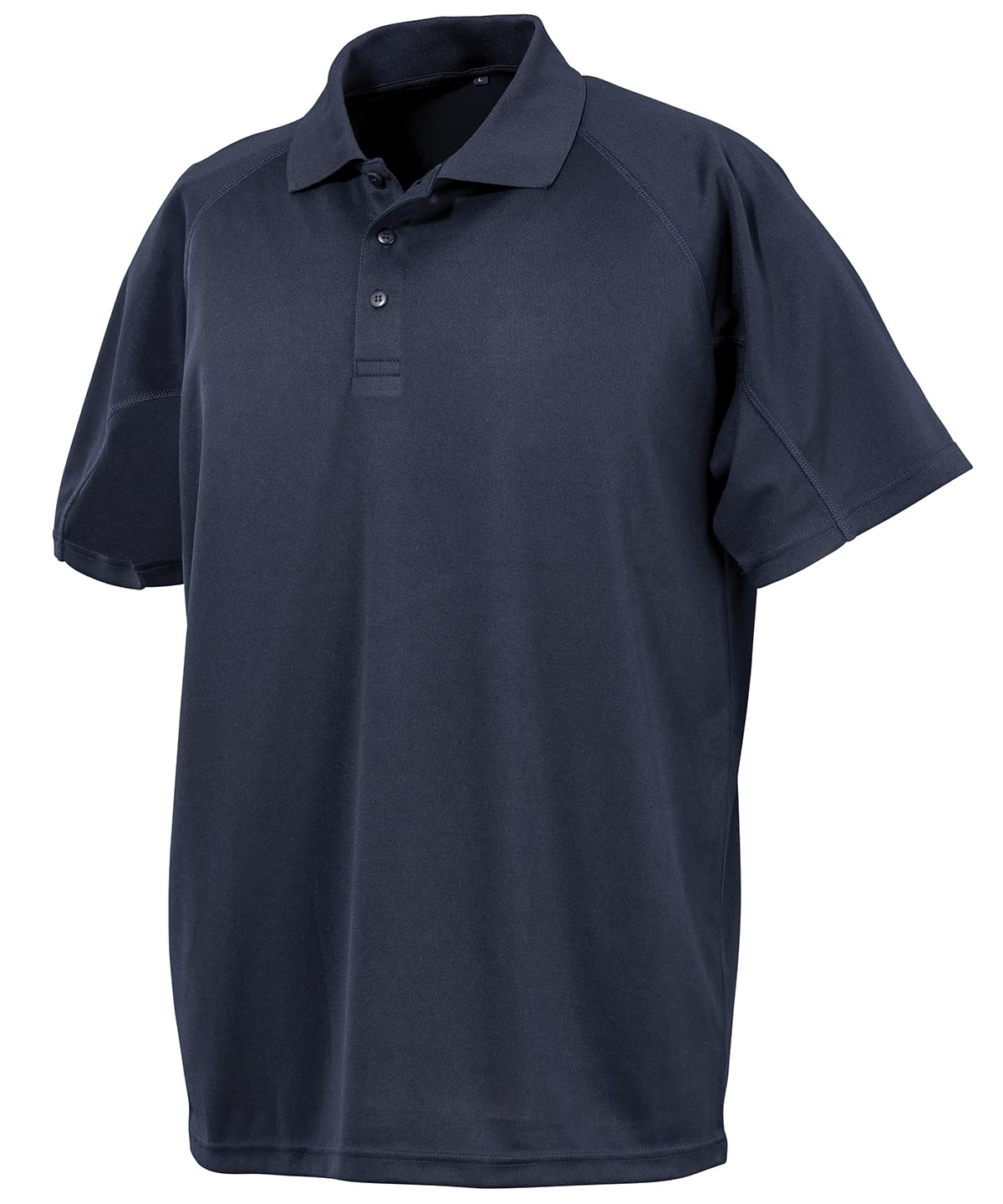 COOZO Mens Performance Aircool Polo Shirt - Navy - 4XL