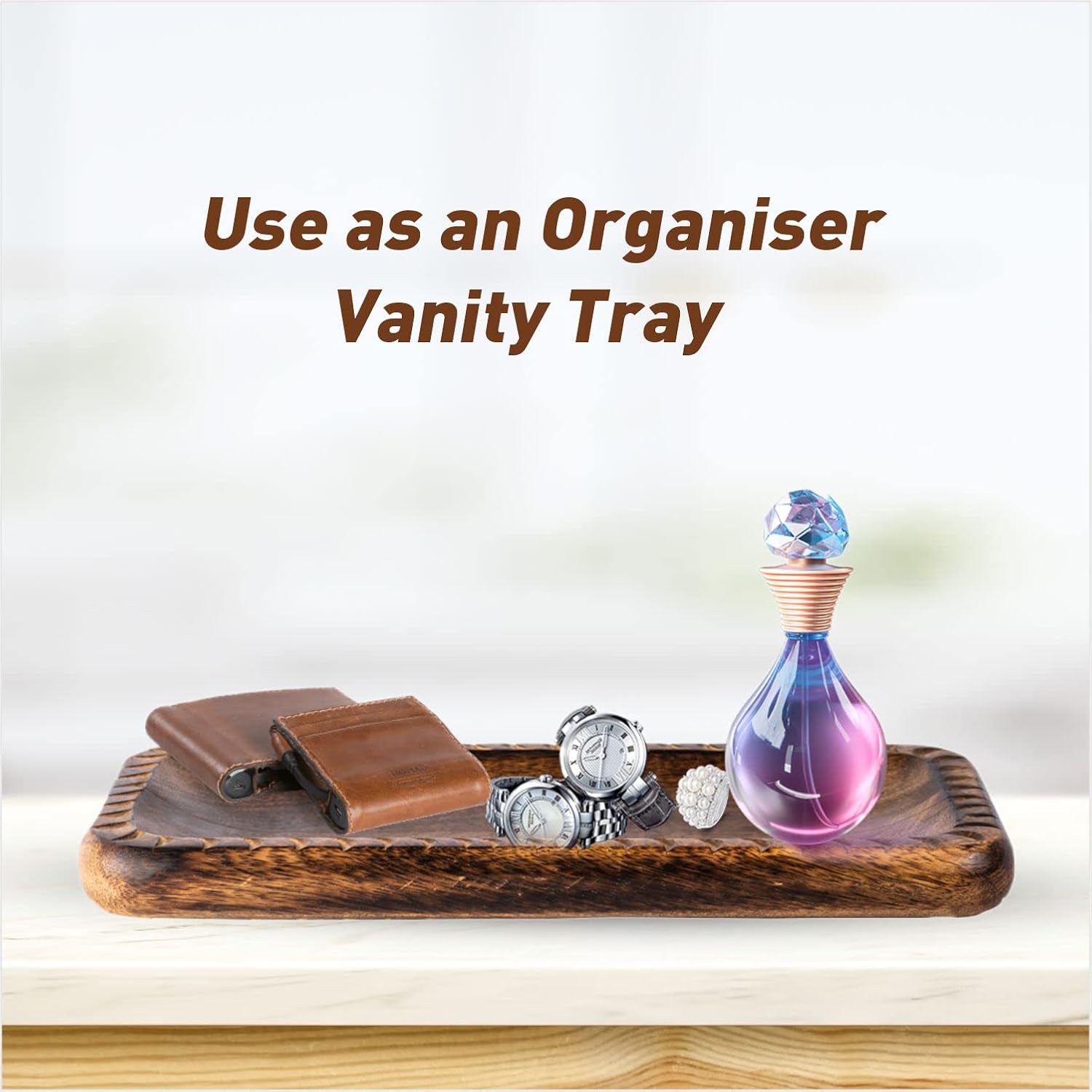 木製プレート サービングトレイ長方形木製サービングトレイ 3枚セット パーティ Amazon.co.jp: MyHarney 木製ティアードトレイ 3段サービングトレイ