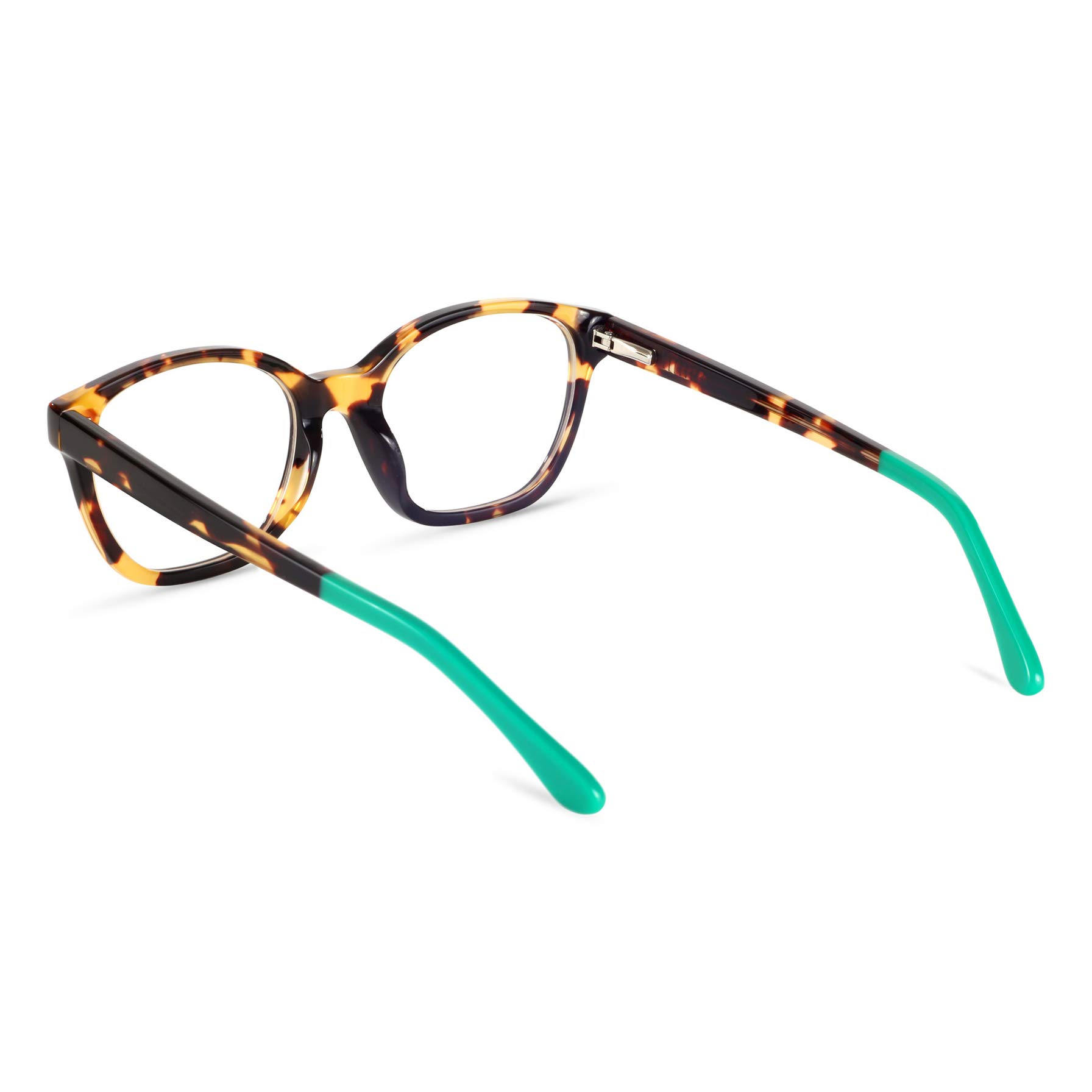 Gafas infantiles con protección contra la luz azul, sin graduación, protección UV400, unisex, para niños y niñas, lentes intercambiables, material robusto, modelo Zebra
