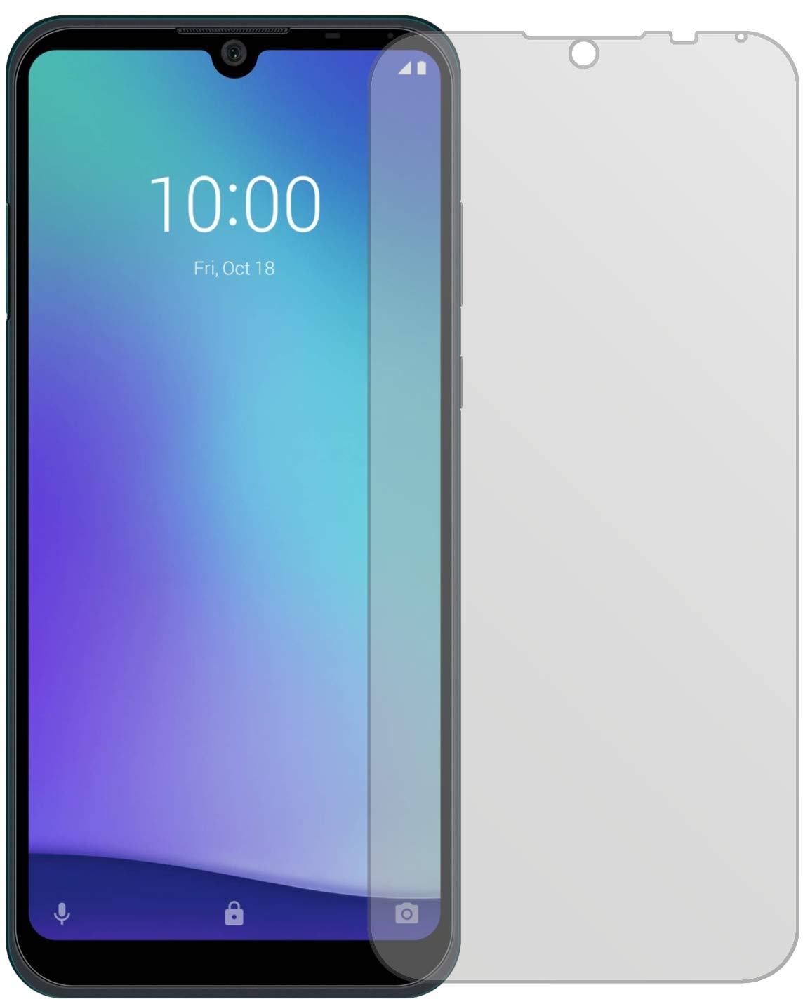 Dipos I 6x Pellicola Protettiva Trasparente Compatibile Con Zte Blade