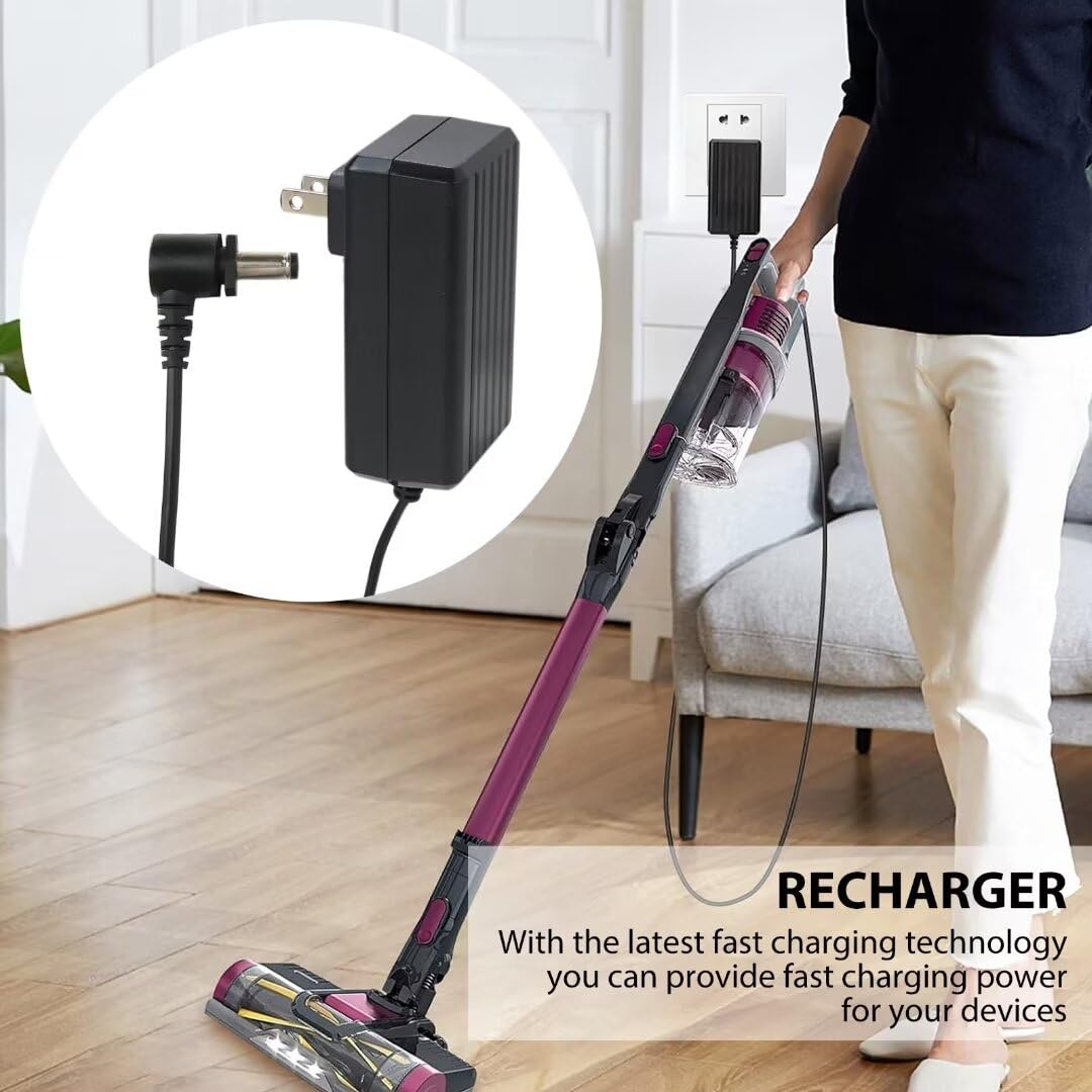 Zafina-UP Latest Upgraded 28.8V 0.8A Charger Replacement for Shark Cordless Vacuum for Shark ION X40 Ultra-Light Cordless Stick Vacuum (IR141, IR-141, IR142, IR-142)