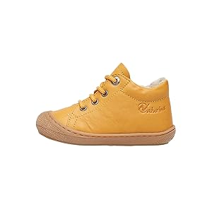 Naturino Cocoon-Lauflernschuhe aus Leder mit Wollfutter Hellbraun 20