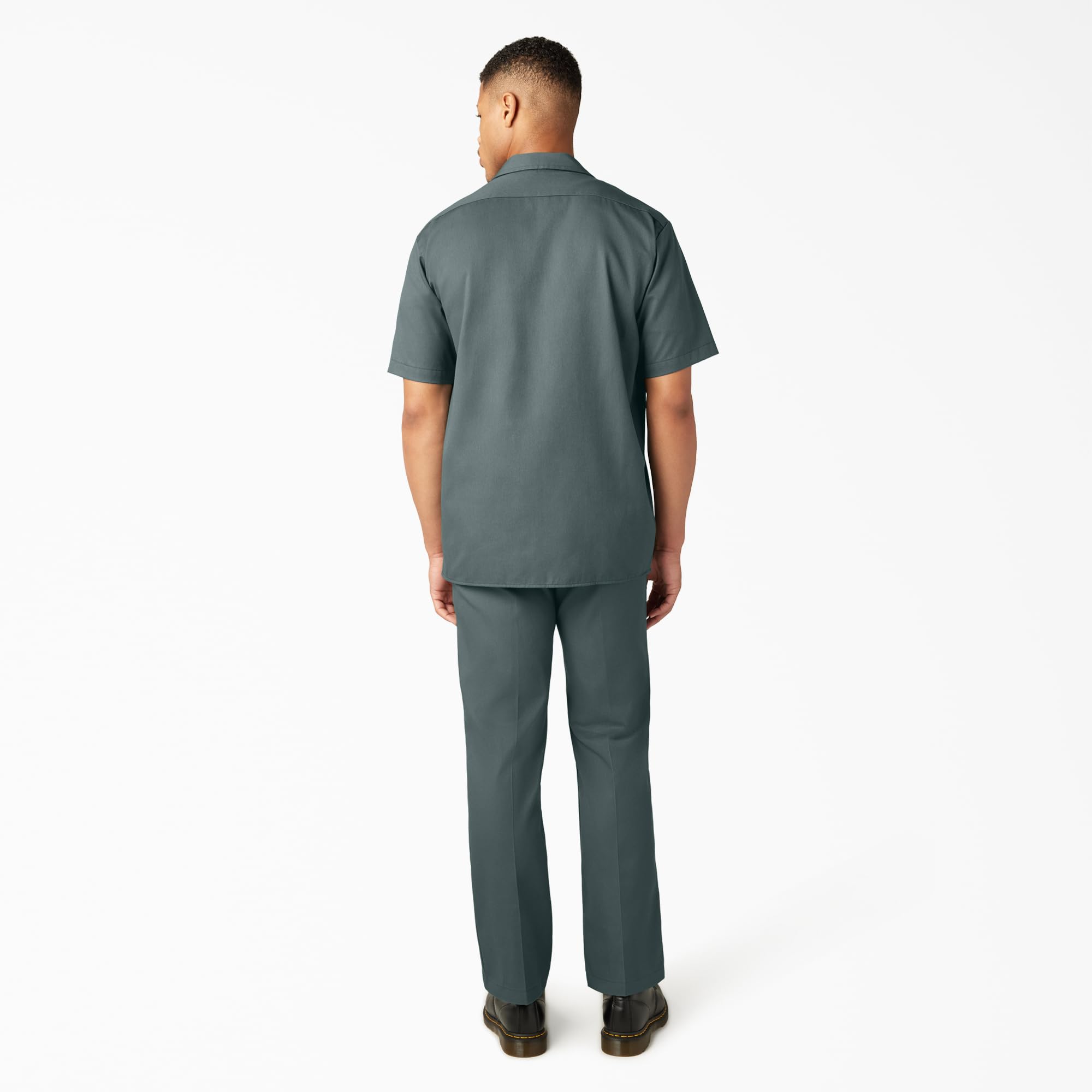 Dickies Long Sleeve Work Shirt Chemise à Bouton Bas, Opaque Homme