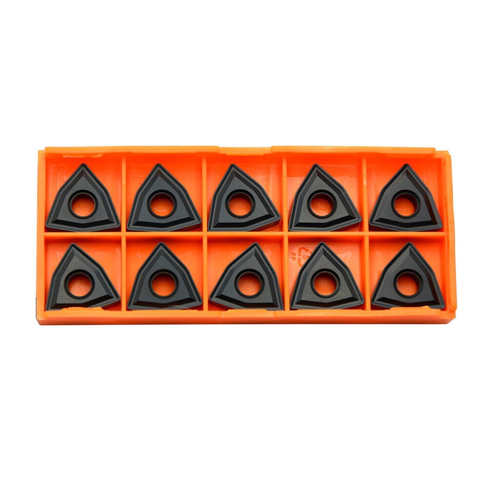 Inserto De Torno 10 Uds., Herramienta Corte, Torneado Carburo CNC Para Hierro Fundido(WNMG080412 OC3215)