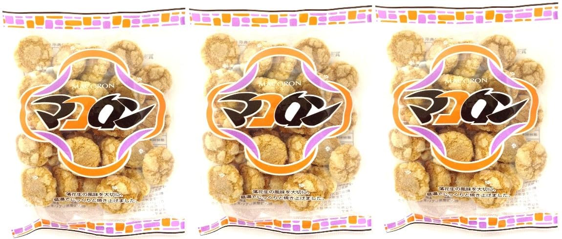 Amazon | 志村菓生堂 マコロン 70g×3袋 | ノーブランド品 | 和菓子 通販