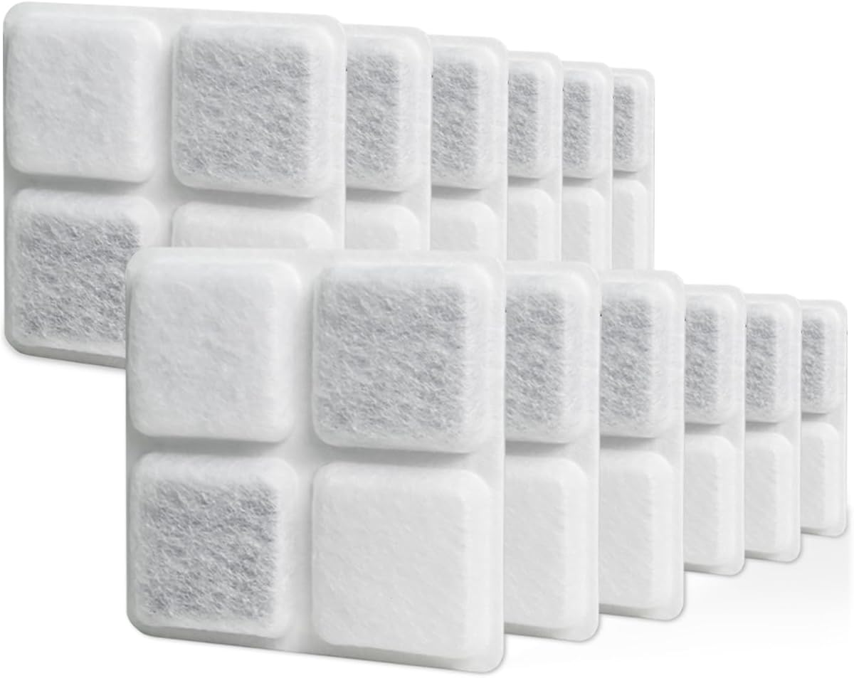 xuepett 12 PACK Pet Food Desiccant Bag Compatible with Petlibro Automatic Feeder, Keep Cat Food Dog Food Dry and Fresh