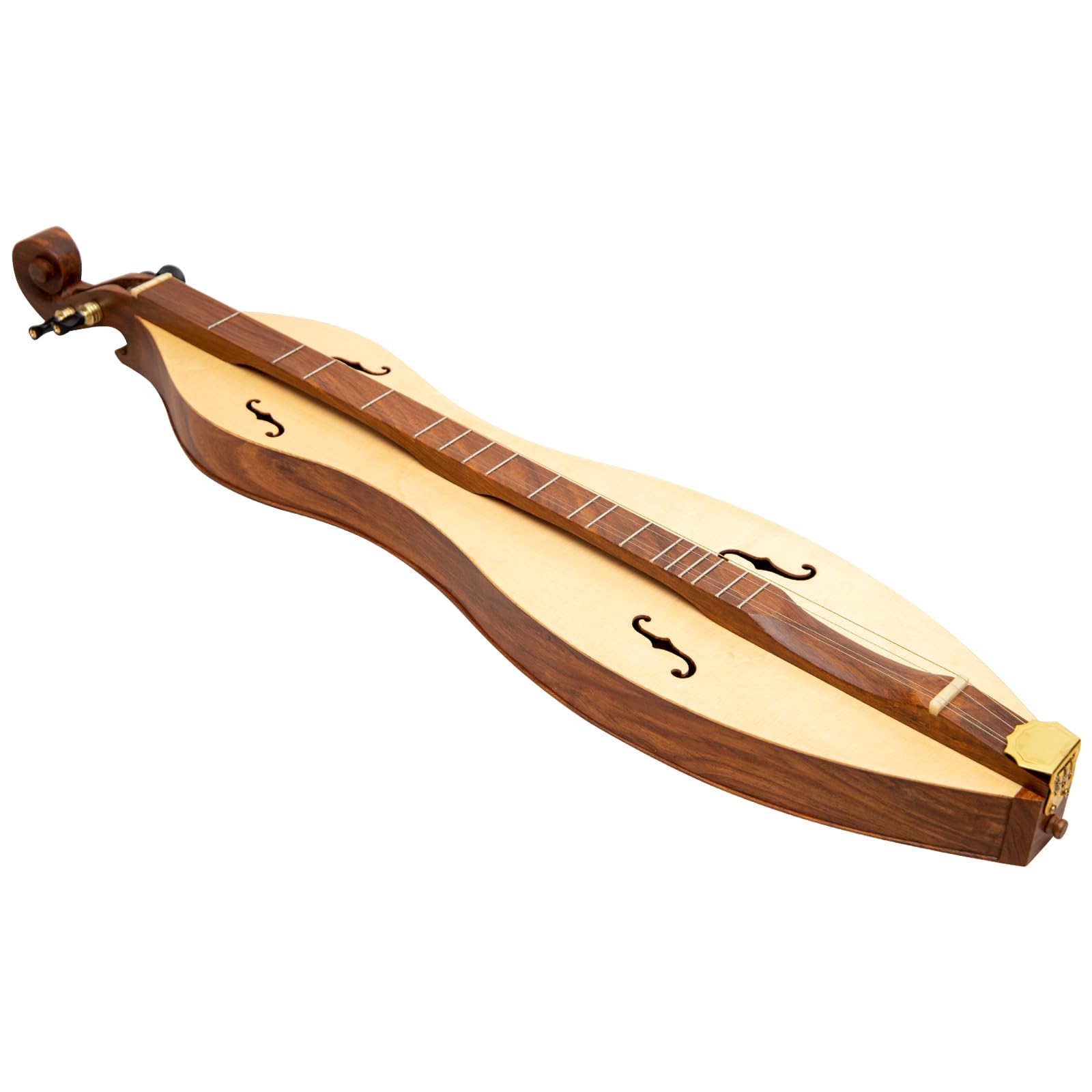 4 Saiten BergduLCIMER F-Loch Rosenholz