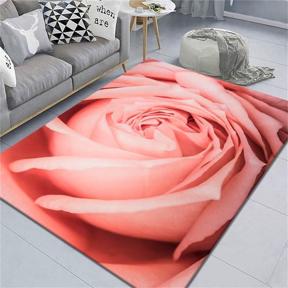 Tapis d'éveil rose 60x90 deco table basse et accessoire de chambre de fille