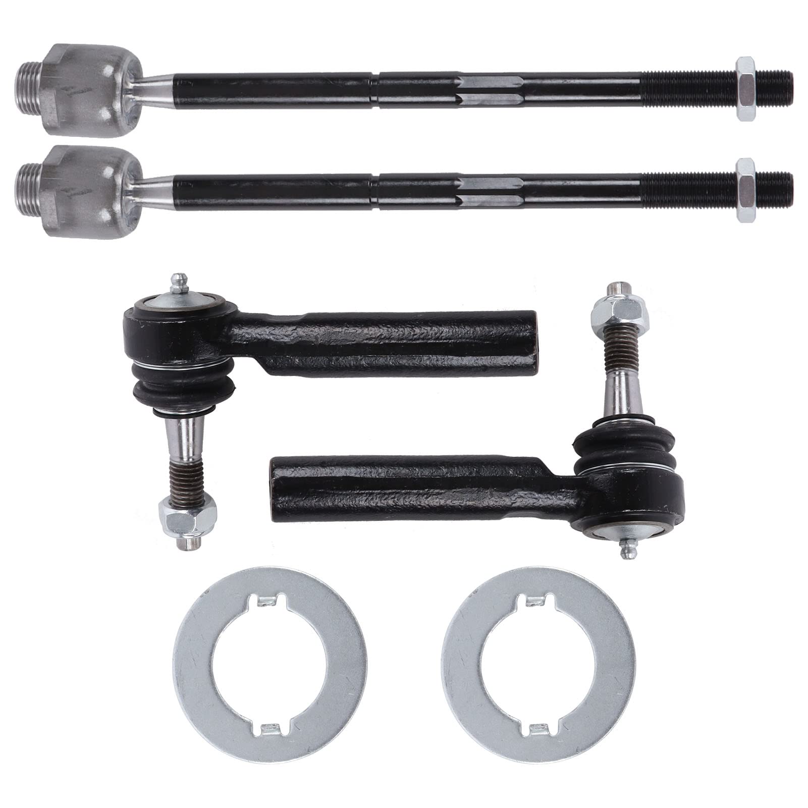 Dioche EV800084 Akcesoria Samochodowe 4 szt. Końcówki Drążków Kierowniczych Wewnętrzny Zestaw Zewnętrzny do 1500 LT 2007 - Części Zamienne do Układu Kierowniczego