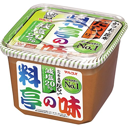 マルコメ 料亭の味 減塩(だし入り)