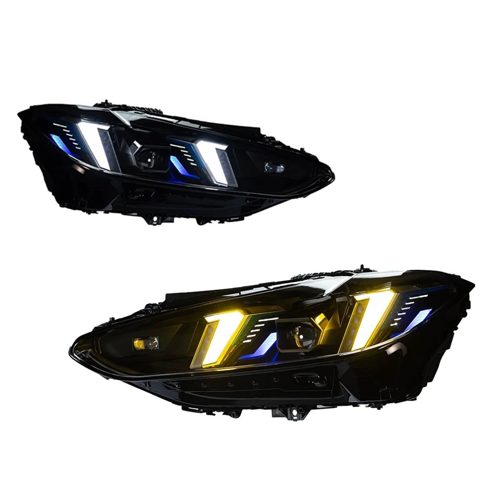 Head Light Compatible For BMW G82 G23 4 Series G22 Headlights 2019-2025 4 Series Headlight LED Laser Head Lamp LED DRL Signal(For 19-23 Low,American Version)