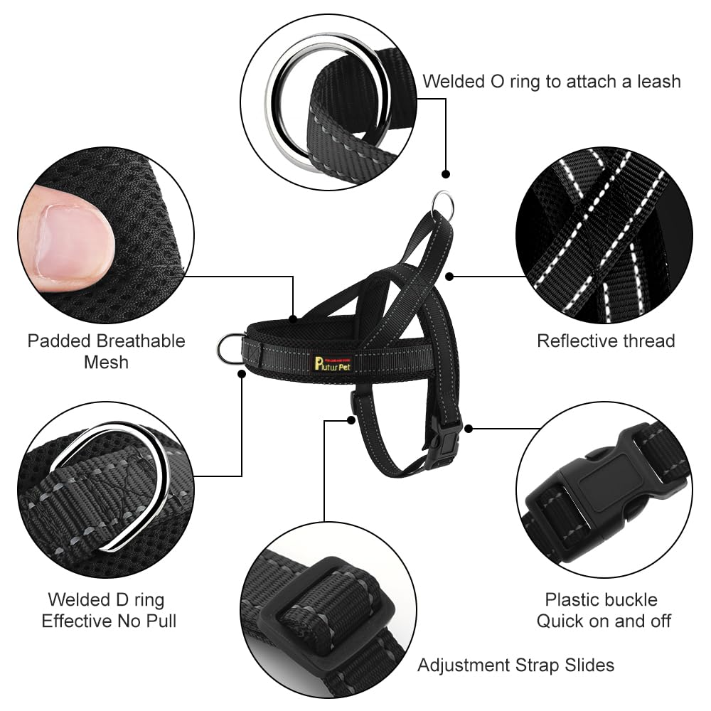 Plutus Pet No Pull Dog Harness With Breathable Mesh Padded | Desertcart  SINGAPORE