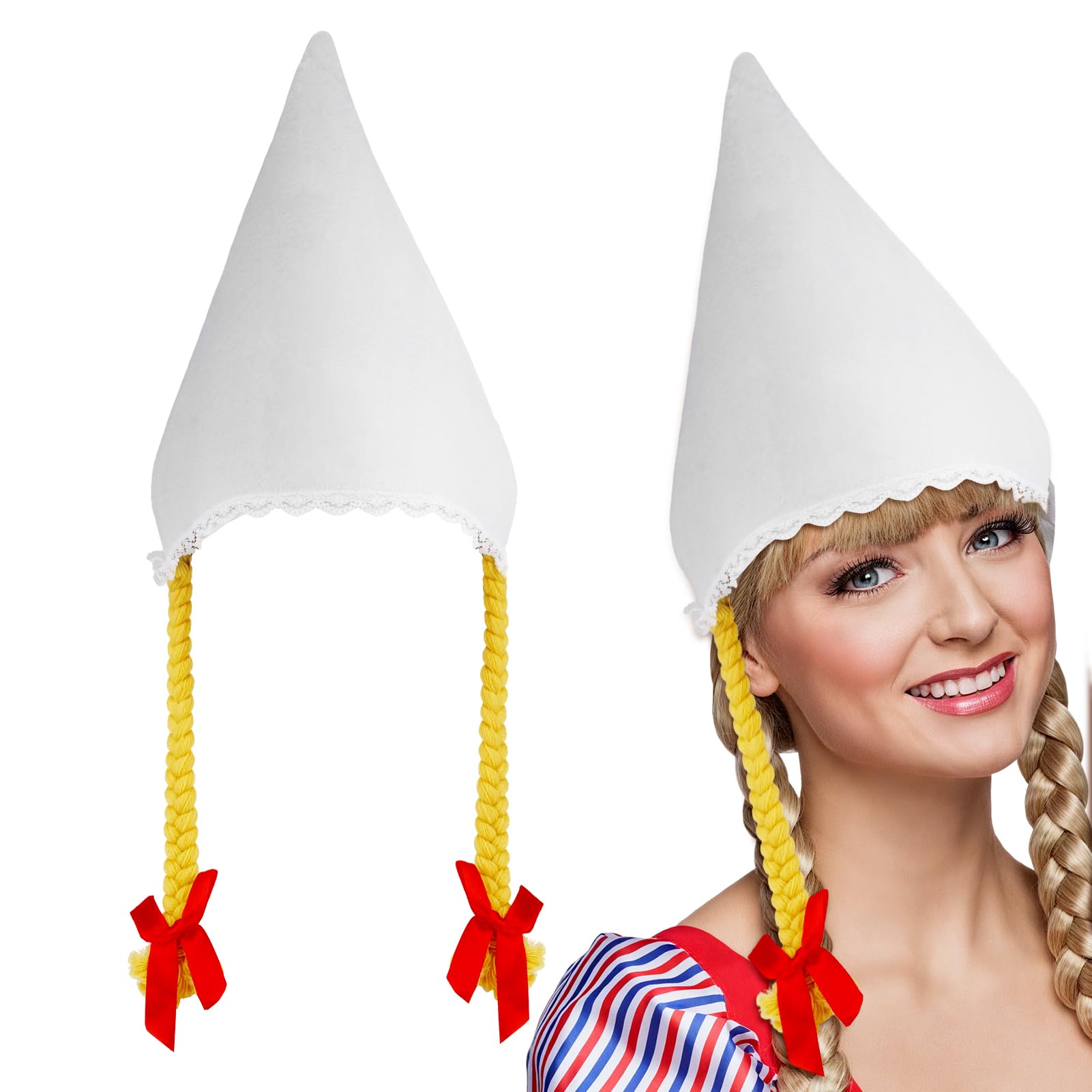 Oktoberfest Hat for Women Braids Traditional German Bavarian  display picture 1