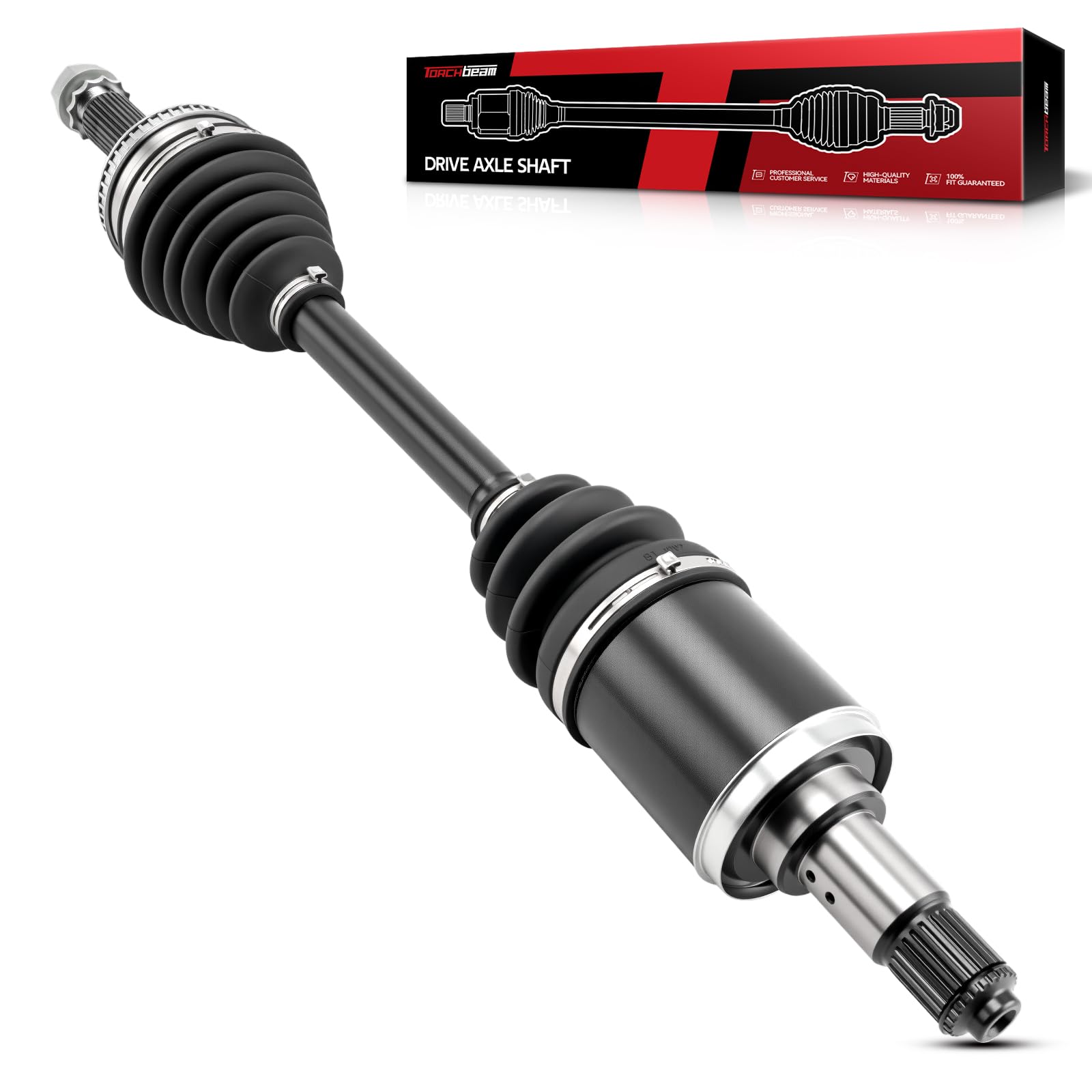 Torchbeam CV Axle Shaft Assembly Compatible with 1997-2004 Toyota Avalon, 1998-2003 Toyota Sienna, 1997-2001 Toyota Camry, 1997-2001 ES300, 1999-2003 Solara, Front Left CV Axle 66-5168