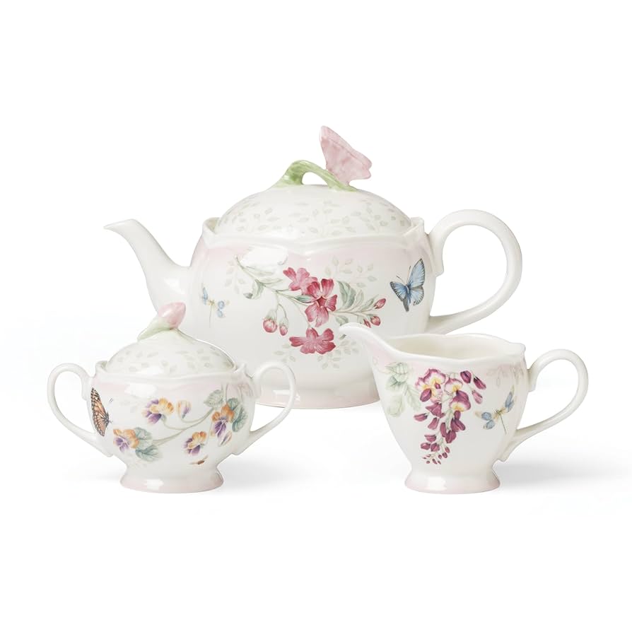 TEA@　0527 Amazon.com: ZXXDSGHUS Pink Bottom Rose Hado Tea Set Cup