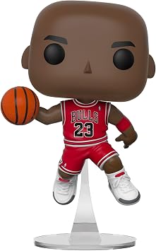 Funko Pop! NBA: Bulls - Michael Jordan - Collectable Vinyl Figure - Gift Idea - Official Merchandise - Toys for Kids & Adults - Sports Fans - Model Figure for Collectors and Display