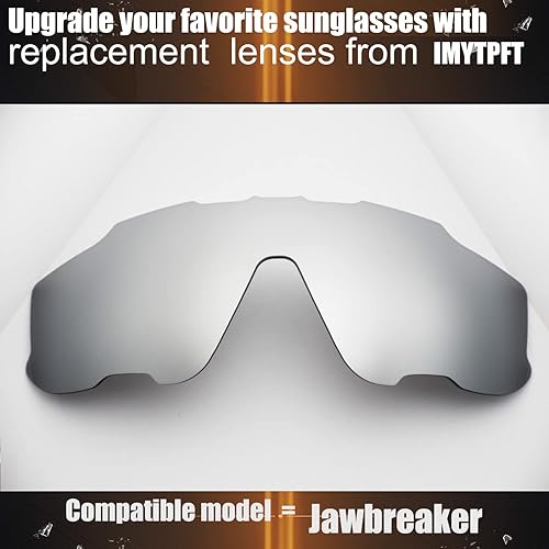 Miniatura 2 de CompatibleRepuesto para Lentes Oakley Jawbreaker PlataTransparente Amarillo Polarizado