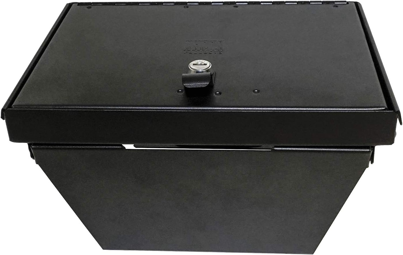 TuffySecurity Products Console Safe - '19-22 Silverado/Sierra 1500 ('19 New Body Style) / '20-22 2500HD/3500HD; w/Flow-Thru Console (Black)