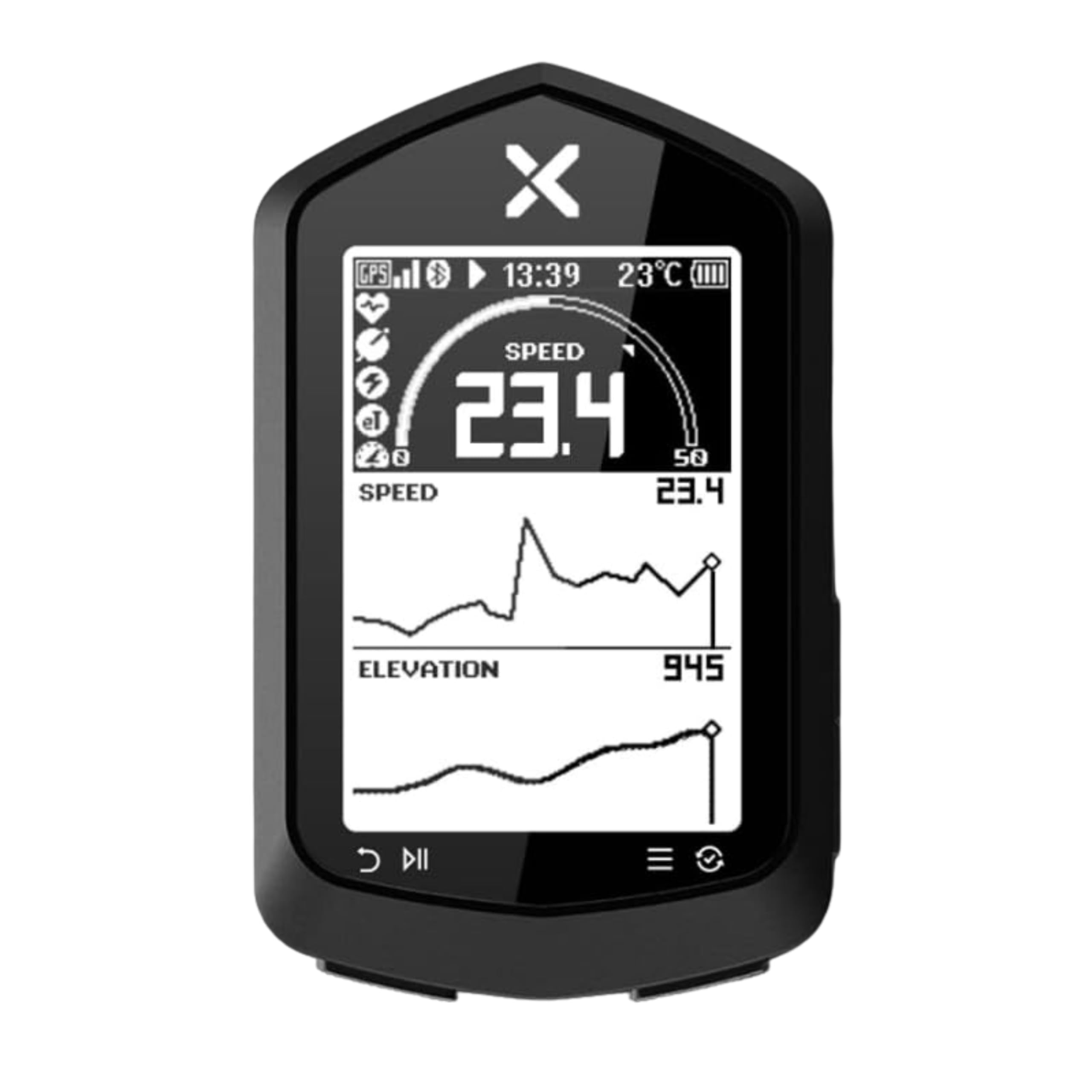FCC Racing XOSS NAV Smart GPS Cycling Computer 2024 – Wireless Bike Computer with GPS Navigation, Route Tracking, Speed, Altitude & Ride Data-picture-16