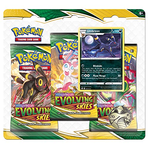 Pokemon SAS7 Evolving Skies 3Pk Blister