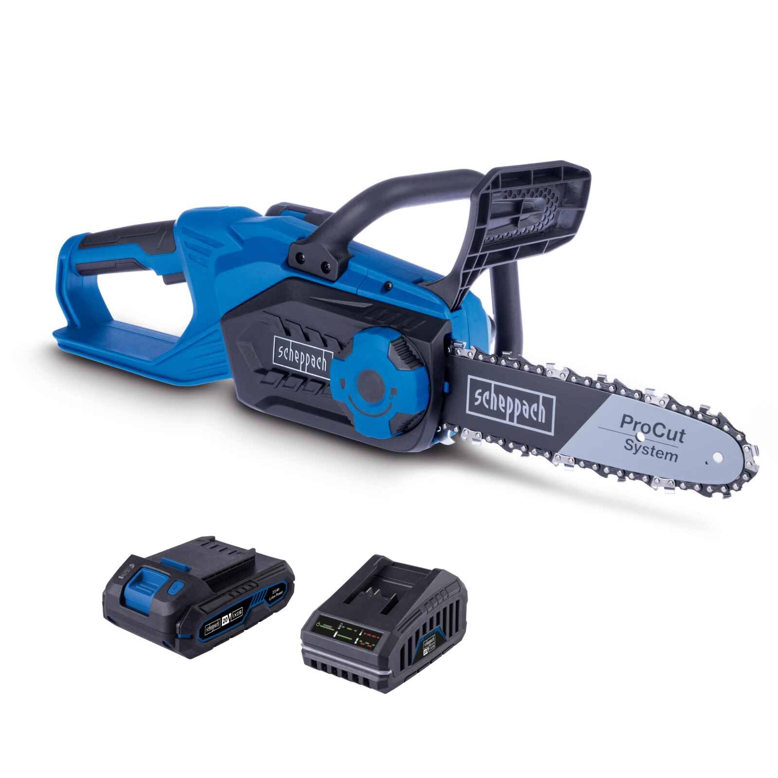 Scheppach Akku-Kettensäge C-CS254-X