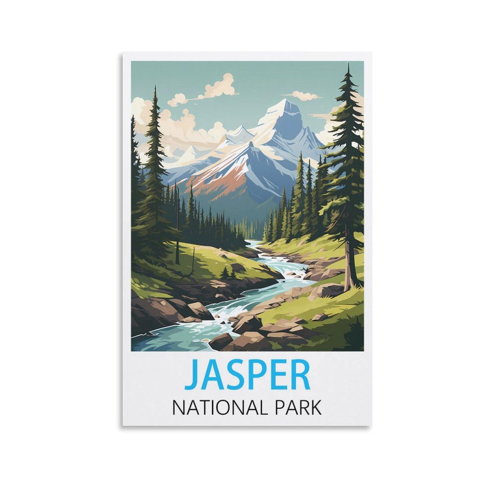 Metal Tin Sign,Jasper National Parks,Tin Sign Metal Retro Art Wall Poster for Home Club Garden Decor 30x40cm
