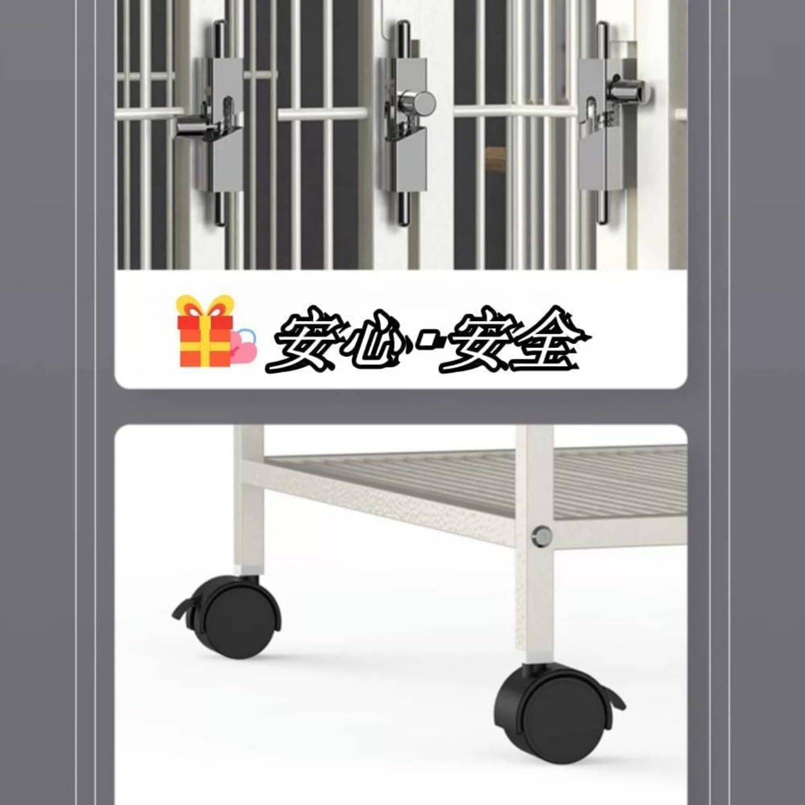 Amazon | 鳥かご 大型のインコケージ金属オウムバードケージ