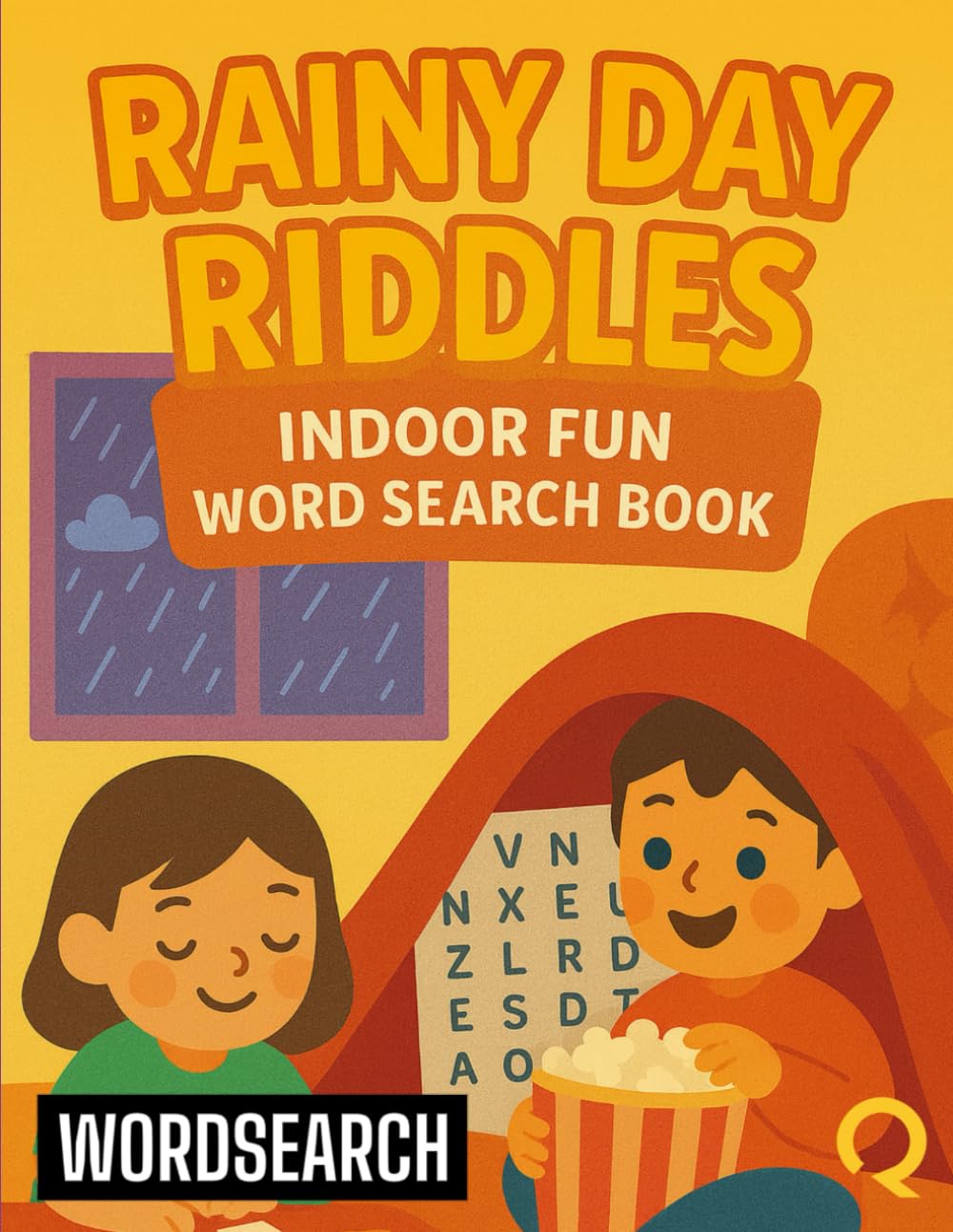Rainy Day Riddles: Indoor Fun Word Search Book