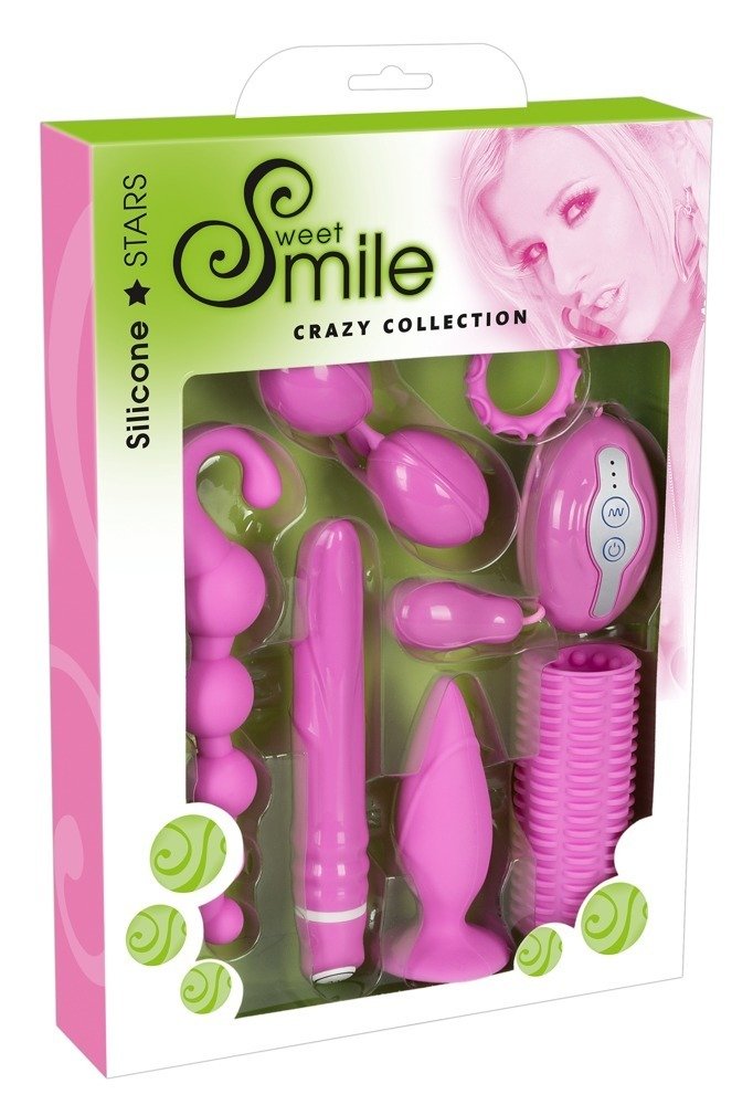 Sweet Smile Crazy Collection - 7-teiliges Sexspielzeug-Set fr Paare,  Lovetoy-Set fr Anfnger und Profis, verschiedene Sextoys im Set, pink :  Amazon.de: Drogerie & Krperpflege