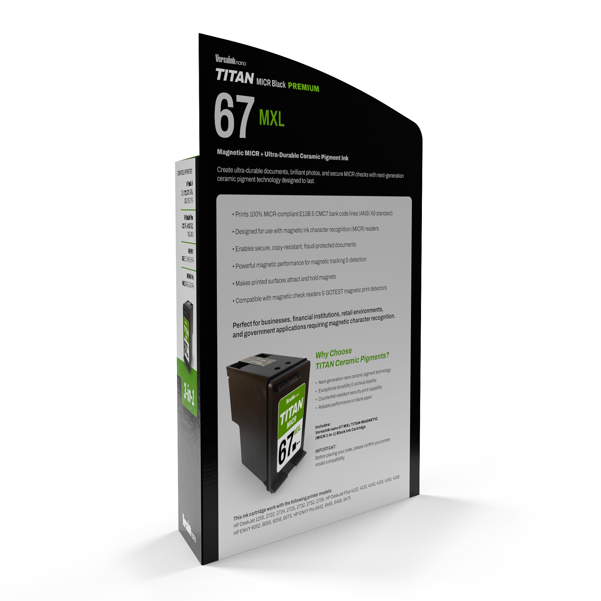 Amazon.com: VersaInk-Nano 67 MXL Premium Titan-Magnetic (MICR 3-in