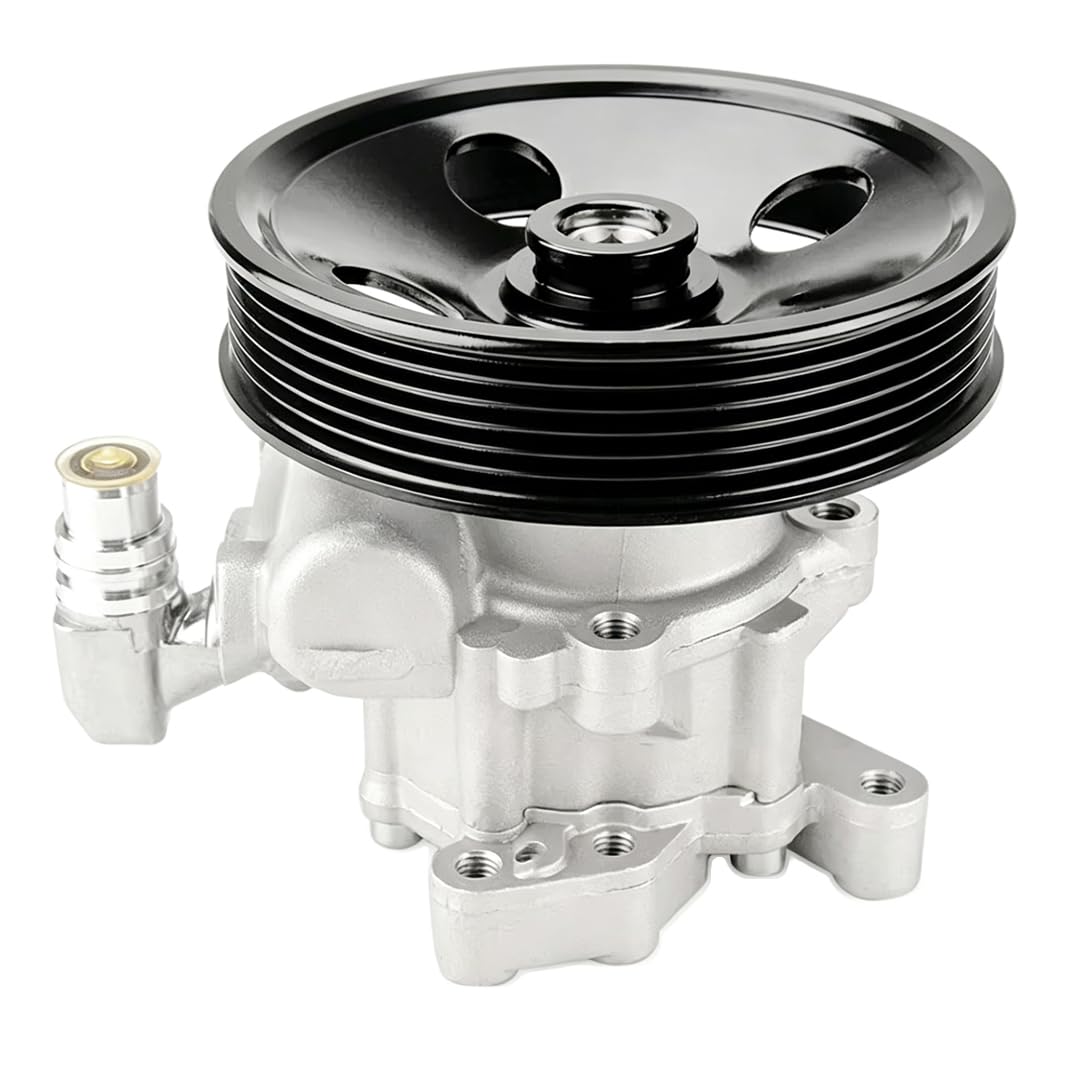 Rufutle Power Steering Pump for Benz W211 E320 3.2L 2003-2005, Car Power Steering Pump with Pulley 21-5361/4466/140180/AA1215361/555688/215361