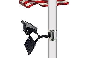 12 Brightest Solar Flagpole Lighting