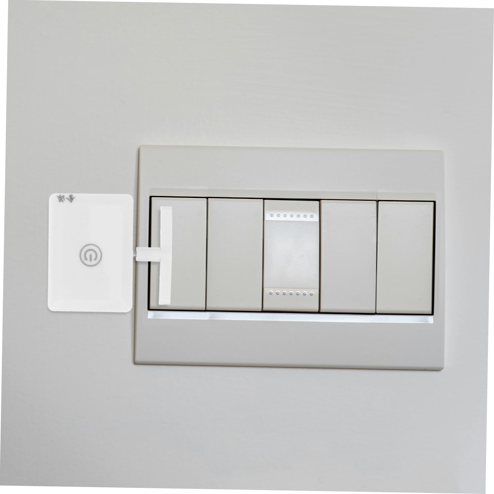 Tofficu 2juegos Pulsador De Accesorio Inteligente De Interruptores De Luz Robot Diseño Recargable