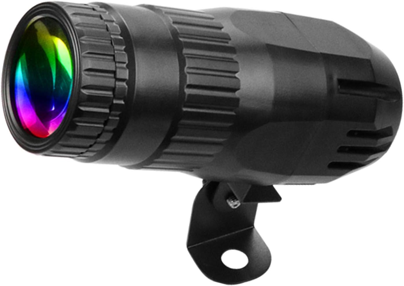 Lixada Pinspot LED DJ Effect Light, Mini RGBW LED Beam Spot Lights, Pinspot Light with Remote Spotlight Stage Effect Lighting for DJ Disco Party Bar Club Show Wedding