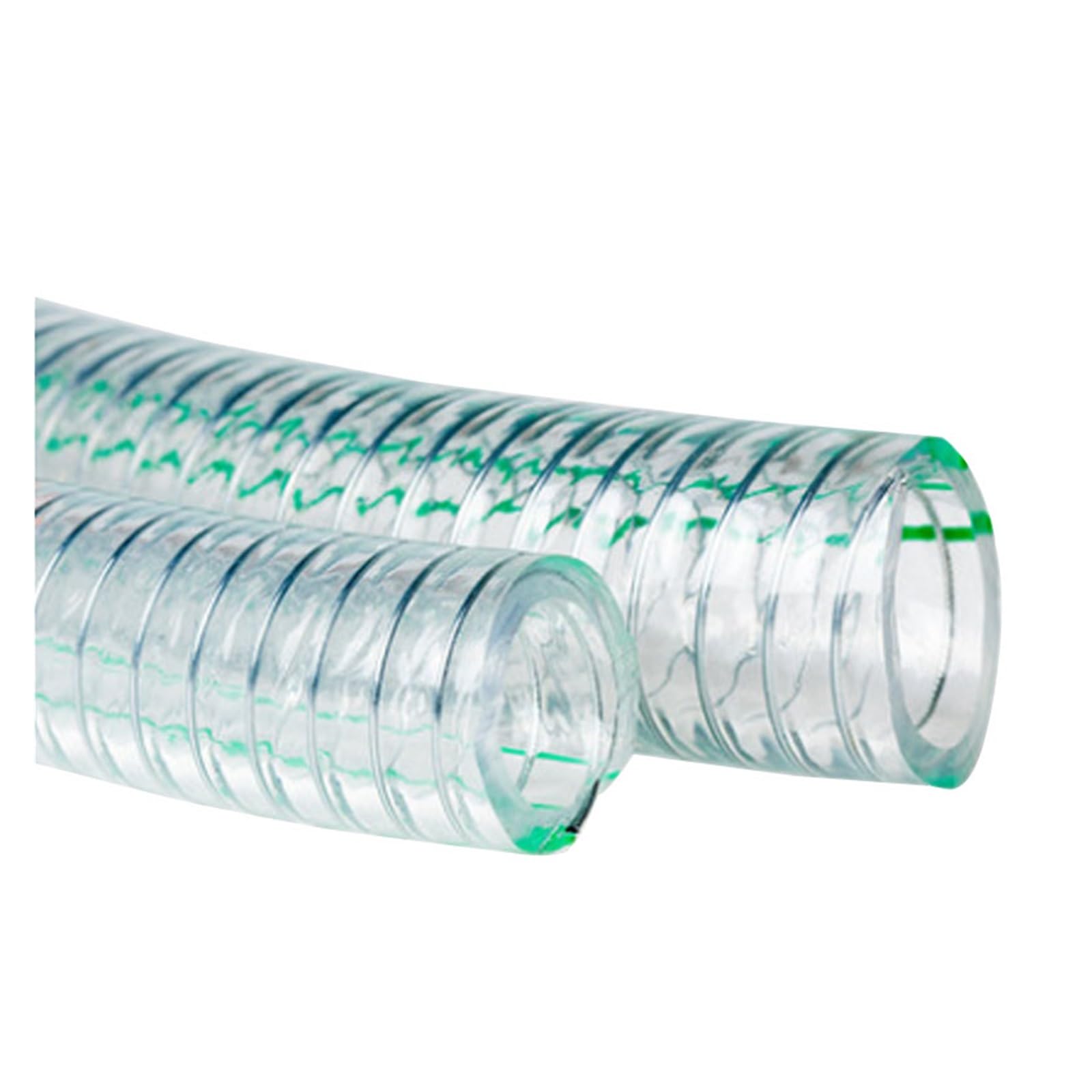 Tubos de vacío de PVC, Manguera de Alambre de Acero Transparente de PVC for Sistema de Aire Acondicionado de 1 m, Tubo Corrugado, Tubo de succión