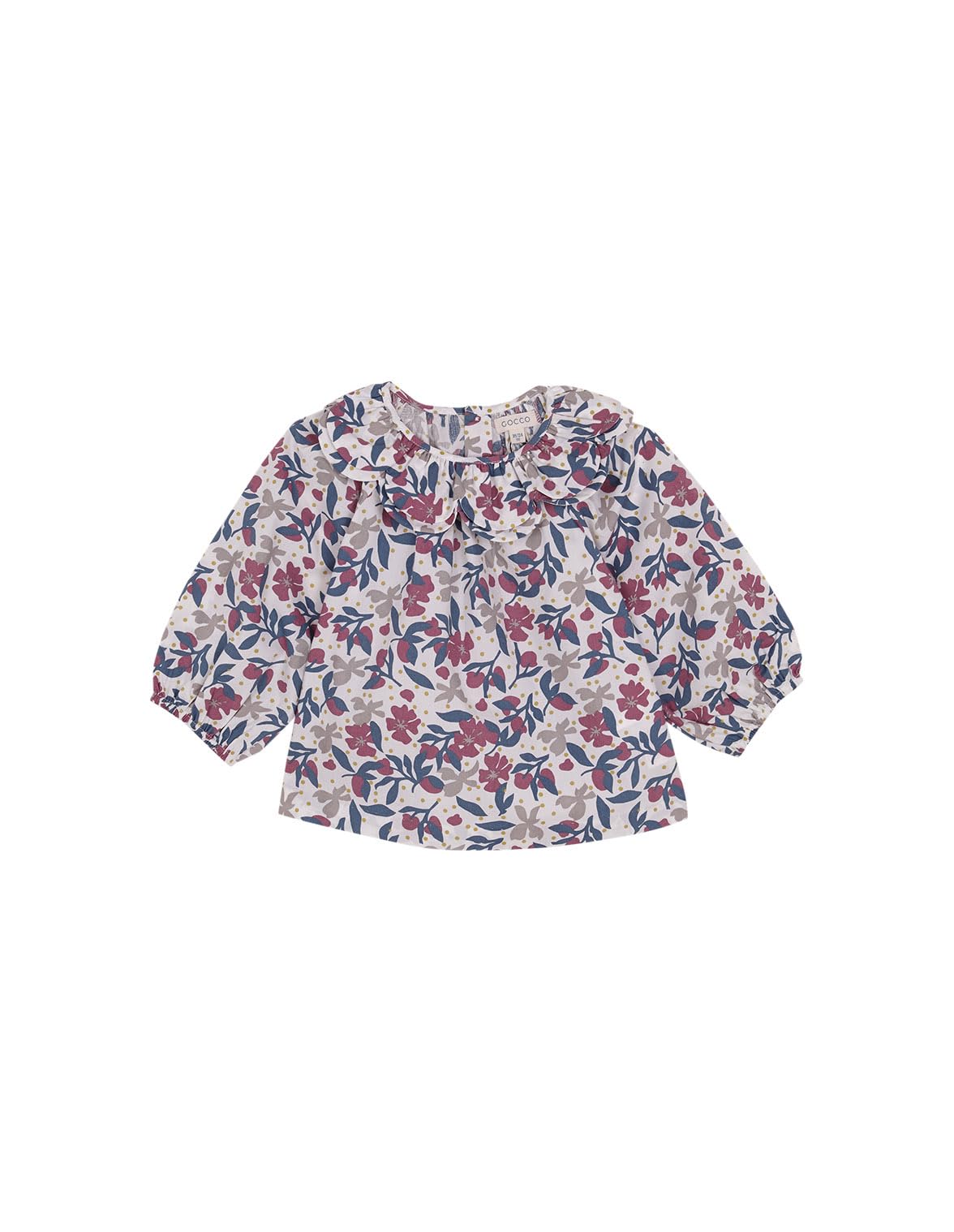 Gocco Blusa Flores Grandes Bebés
