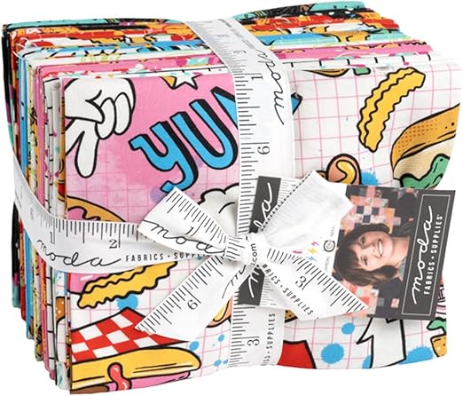 Moda Fabrics Snack Shack Fat Quarter Bundle by Crystal Manning 11940AB