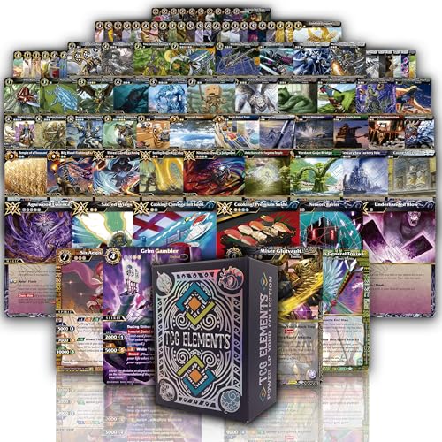 Battle Spirits Saga Trading Card Game Bundle, 100 Common/Uncommon Cards, 10 Rares, 2 X/SPR/L Cards