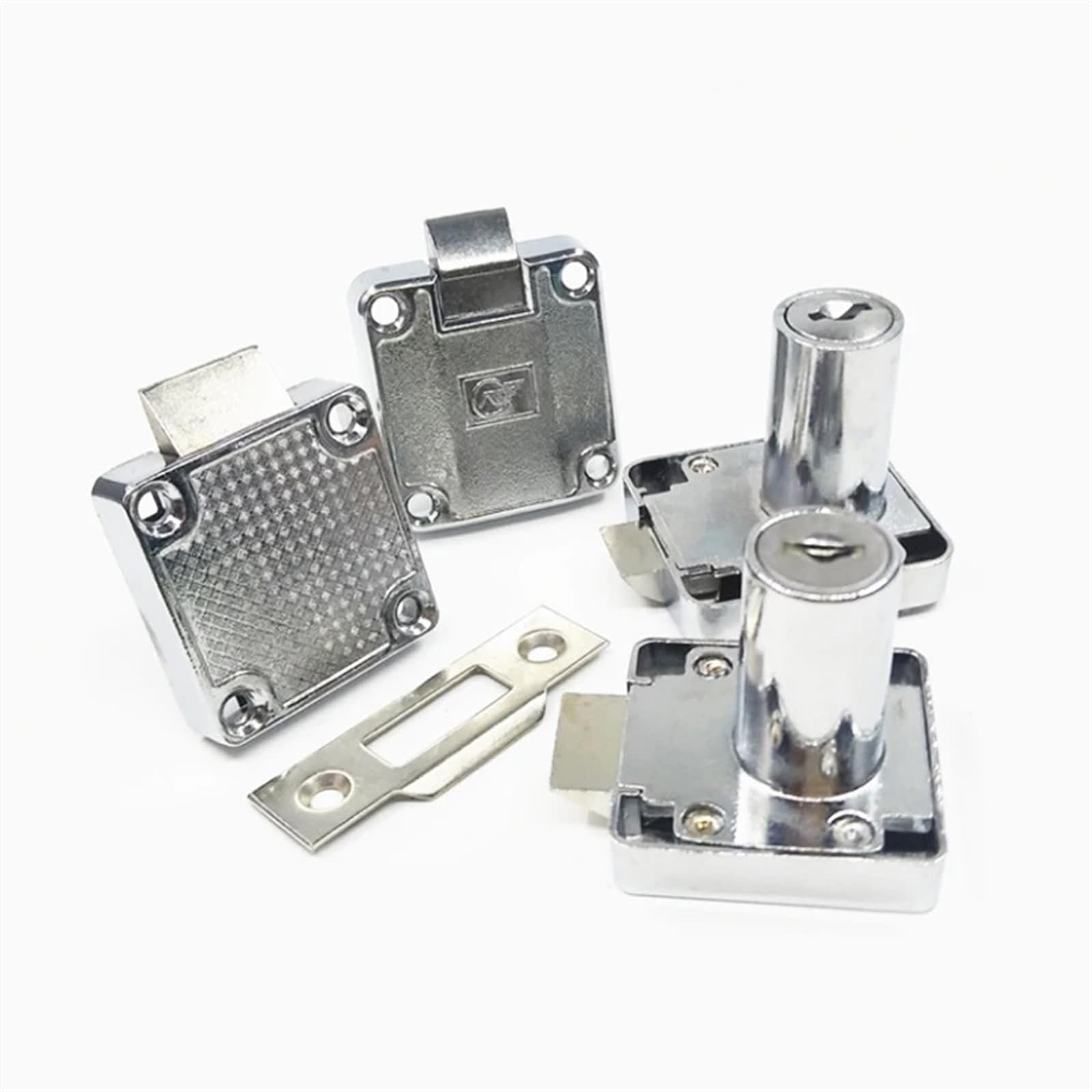 Blokada szuflady Przyciski komputerowe 22 32 mm do domu skrzynka pocztowa biuro szafka szkolna szafka szkolna sprzęt do mebli DIY 1 szt. (C 22 mm Keyed Differ)